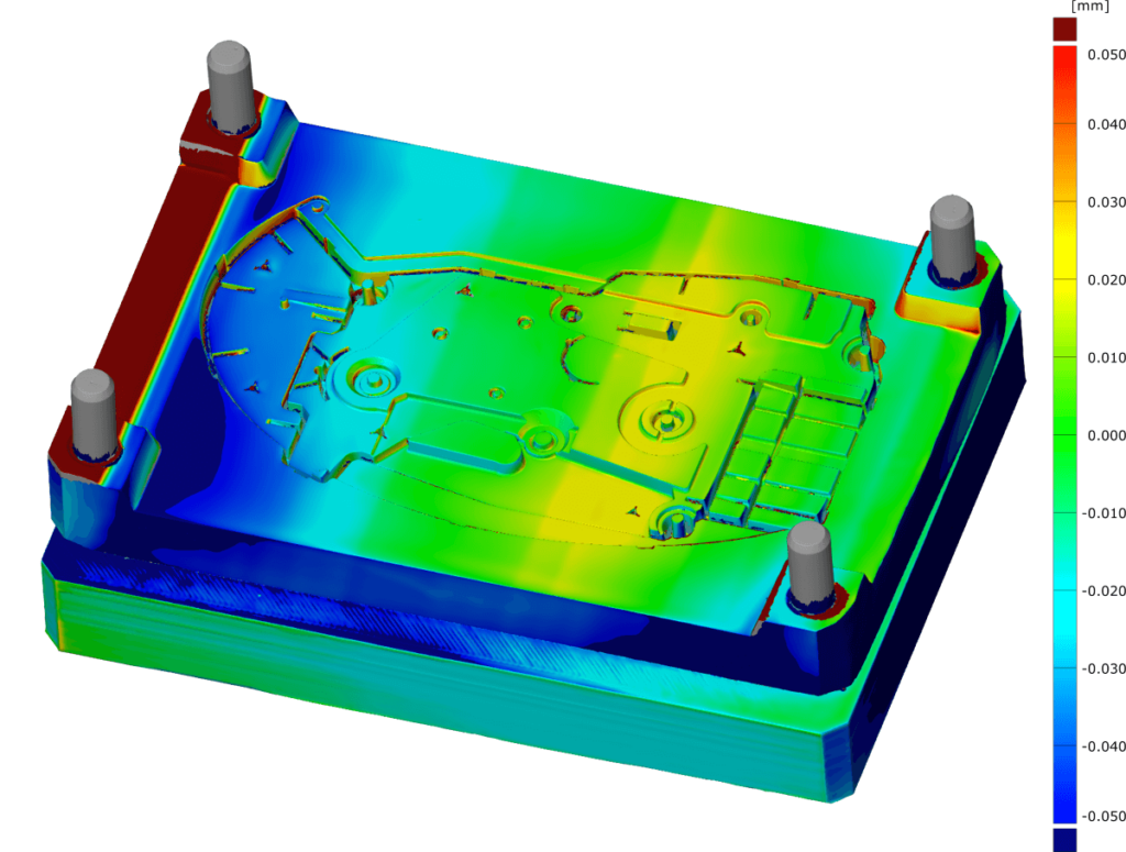 Soll-Ist-Vergleich bei Spritzgusswerkzeugen